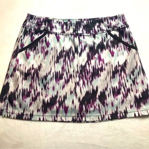 Grand Slam Tennis or Golf Skort - Multicolor - Size Medium - Three Pockets